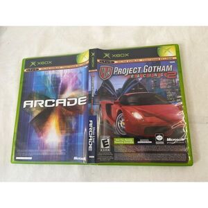 Project Gotham Racing 2 (Microsoft Xbox, 2003) & XBOX Arcade Tested & Working